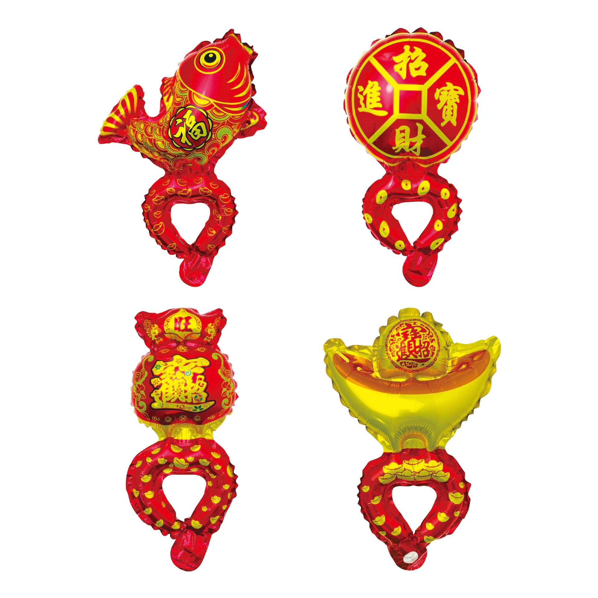 새해 손목 풍선 4종 혼합 10개