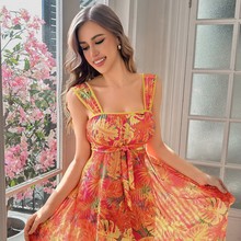 2025新款女士 情趣性感睡衣睡袍连衣裙  背带露背 居家 屋外透风