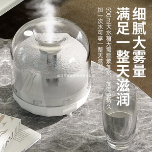 Humidifier for Home Desktop, Mini Humidifier for Bedroom, Suitable for Pregnant Women and Infants, with Silent Design