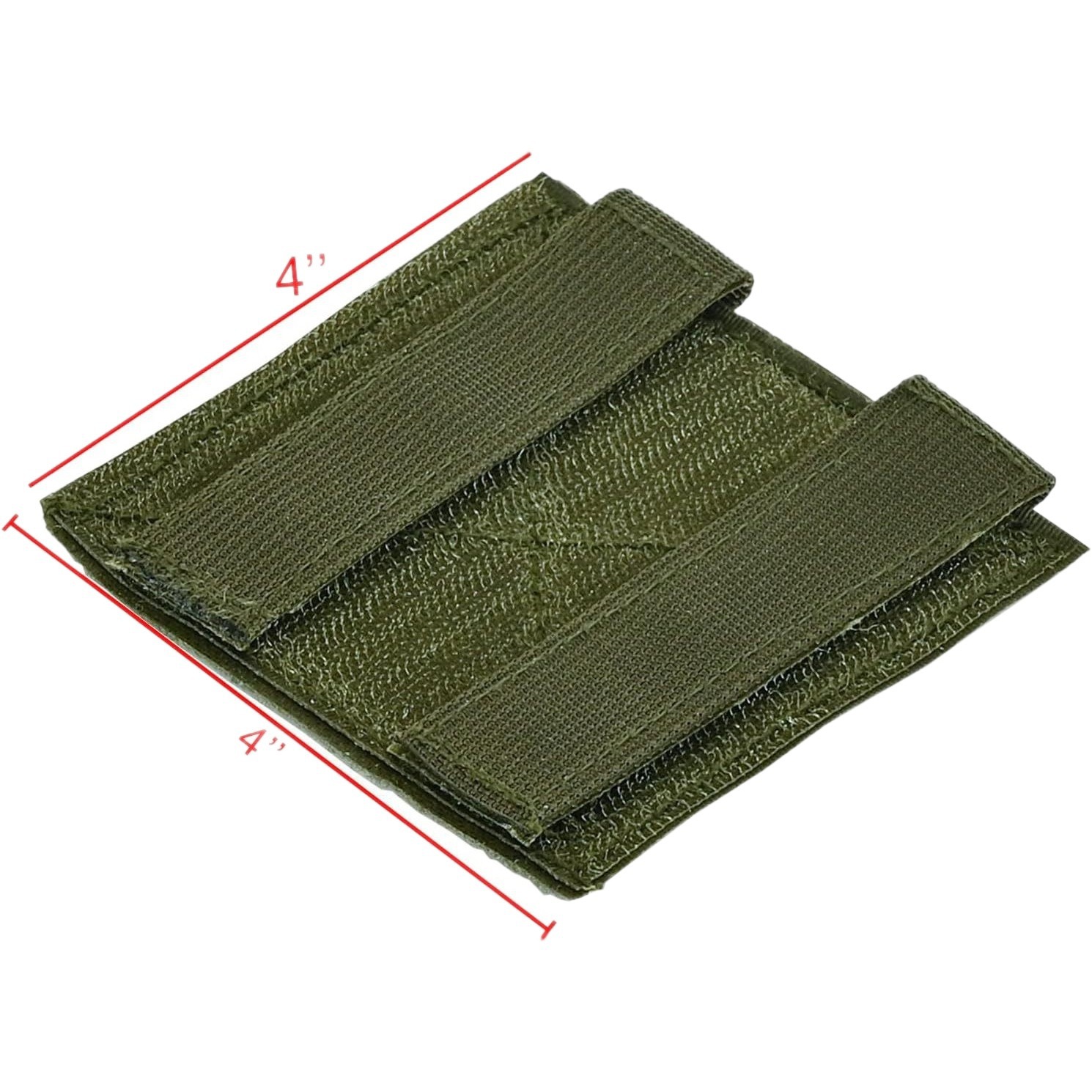 Panel de gancho y lazo de acoplamiento MOIIO Adhesivo de Velcro para la visualización de logotipos de insignia