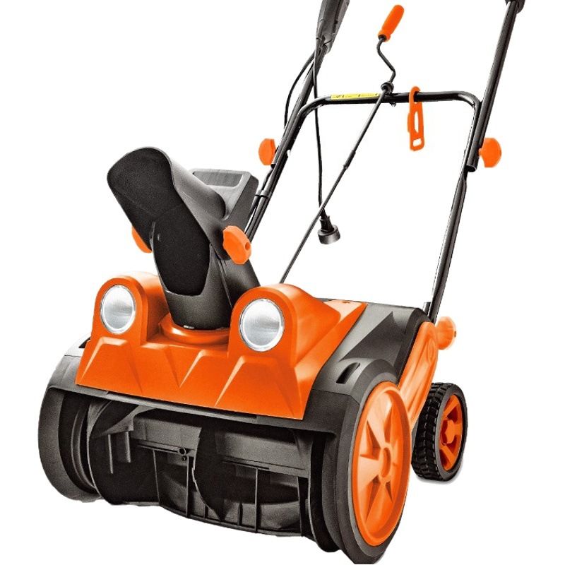 Soplador de nieve eléctrico con batería de litio, máquina pequeña para quitar nieve para escuelas, carreteras y uso doméstico, barredora de nieve, quitanieves para carreteras e invernaderos.