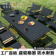 Portable Egg Roll Table Outdoor Folding Table Camping Equipment Full Set picnic table BBQ Long Table Casual picnic table