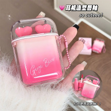 Gege bear心动水光绒雾唇釉组合丝绒哑光不拔干显白可爱唇泥口红