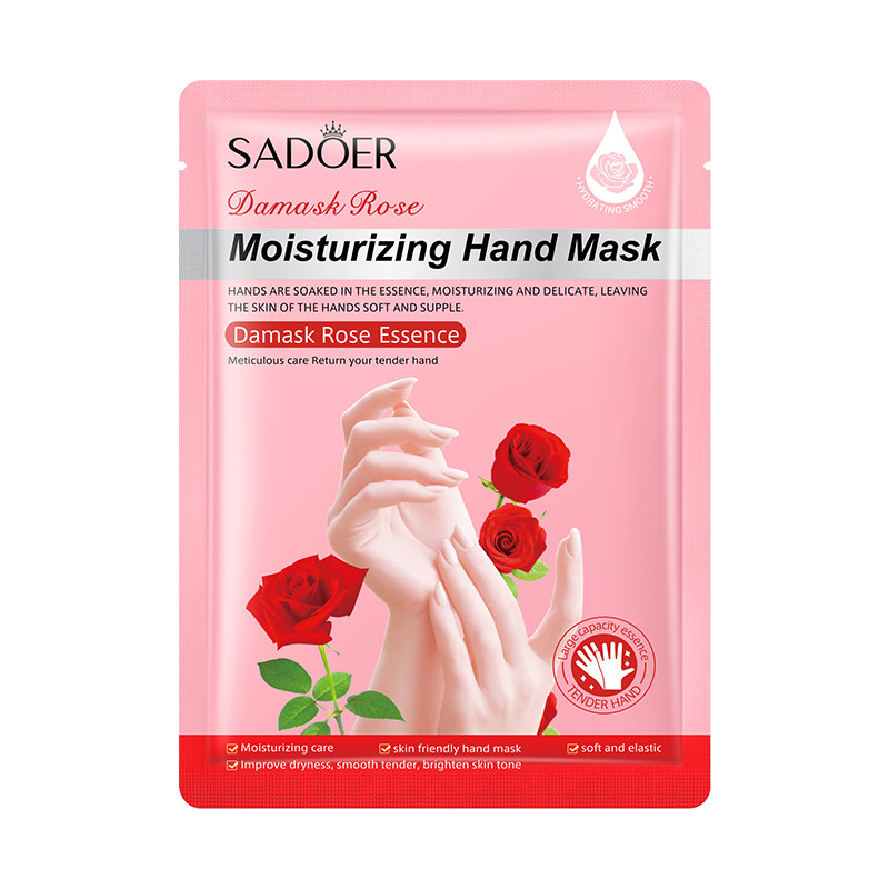 Transfronterizo Sadoer leche de cabra nicotinamida máscara de mano máscara de pie de otoño e invierno hidratación spot fábrica de comercio exterior venta directa image 11