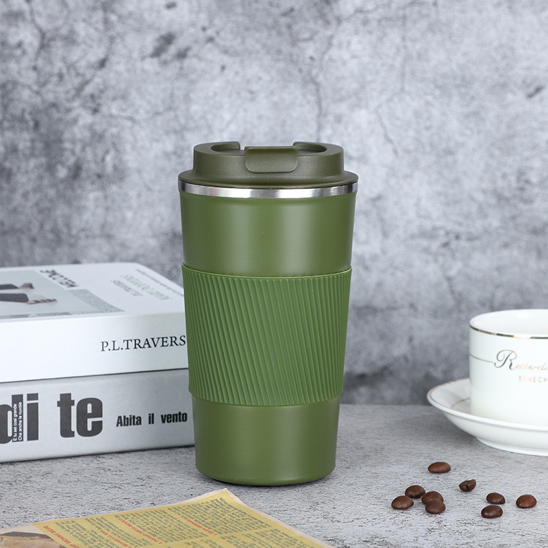 Taza de café de acero inoxidable de tres generaciones taza de té de oficina taza de agua de regalo de venta taza de acompañamiento de automóvil taza de aislamiento portátil