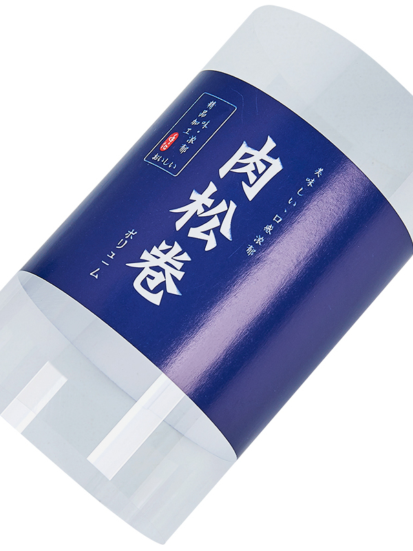 Red red perfumado queso de pino de carne de pino de pino de montaña de pastel japonés horneado envase transparente desechable autoadhesivo borde