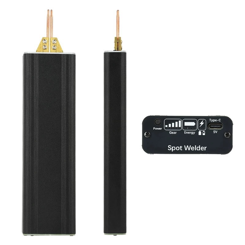 ポータブル 5 ギア電源調整可能なハンドヘルド DC3.7V バッテリースポット溶接機片手で保持できるスポット溶接機|undefined