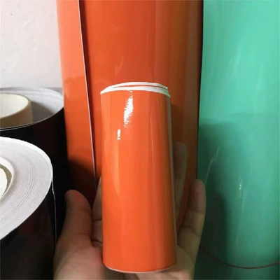 Color-changing film for the entire car Auto Color Change Film - huiqi-orange-glossy-limited-time-offer-width-10cm-15m