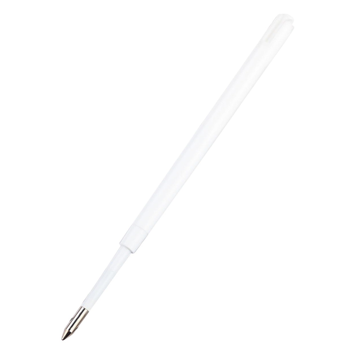 424 Plastic Ballpoint Pen Refill, Writing Smooth Replacement Ballpoint Pen Refill, Large Capacity Press Pen Refill