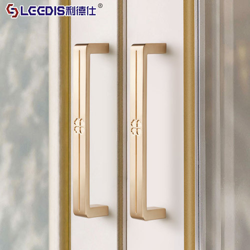 Factory direct sales New Chinese style cabinet door furniture handle Retro zinc alloy drawer wardrobe cabinet door handle