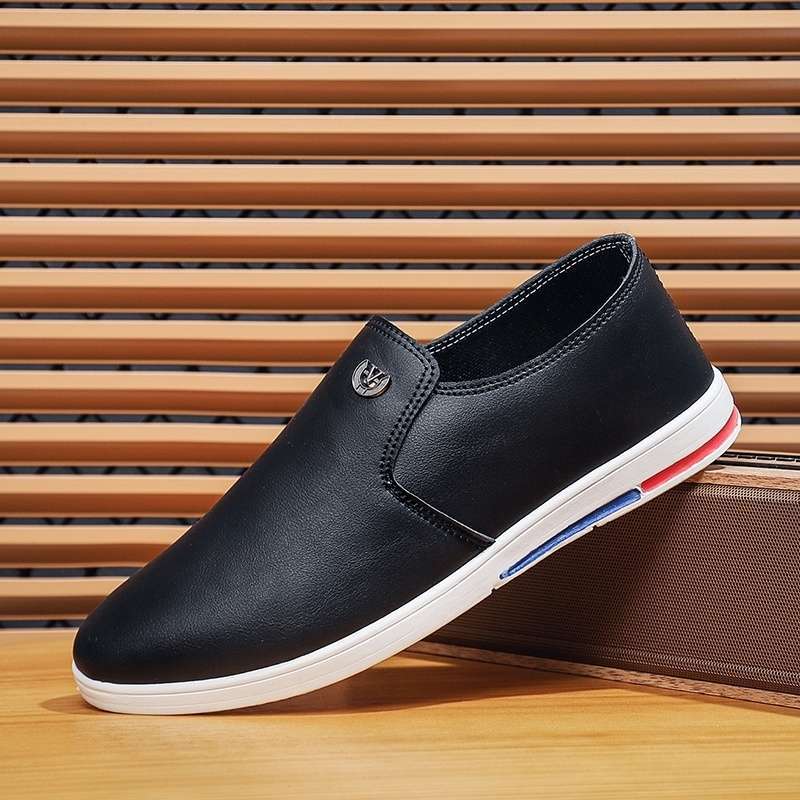 6669-2【블랙 슬립온】싱글 슈즈