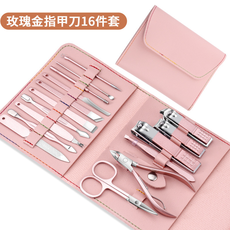 Kit de herramientas de uñas, cortador de uñas image 17