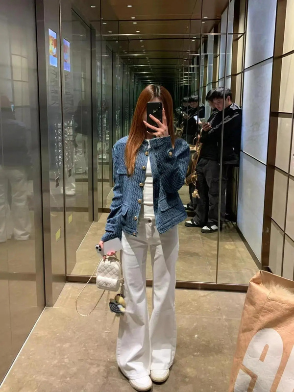 法式复古高级感小香风外套女春秋季短款立领开衫休闲百搭上衣夹克|undefined