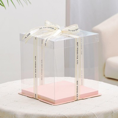 투명 커버 파운데이션* 6inch S사이즈(21*21*17cm)