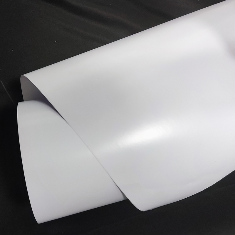 Venta al por mayor 120g pegamento blanco pegatinas de cuerpo de coche pegamento negro pegatinas de coche pintura de aerosol no puede mover blanco brillante PVC adhesivo materiales de publicidad al aire libre