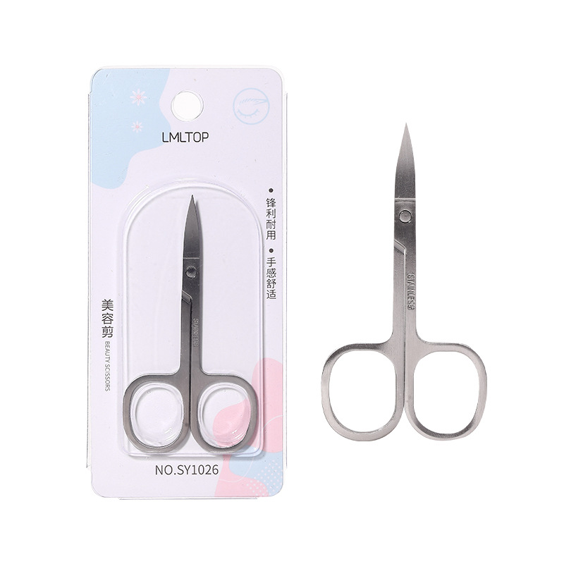 Latin American LACE peine ceja tijeras de belleza ceja maquillaje herramientas ceja tijeras colección al por mayor