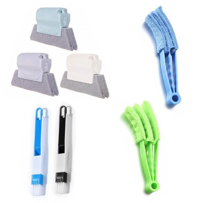 7件套魔术窗户清洁刷缝隙角清洁刷套装手持式缝隙清洁工具