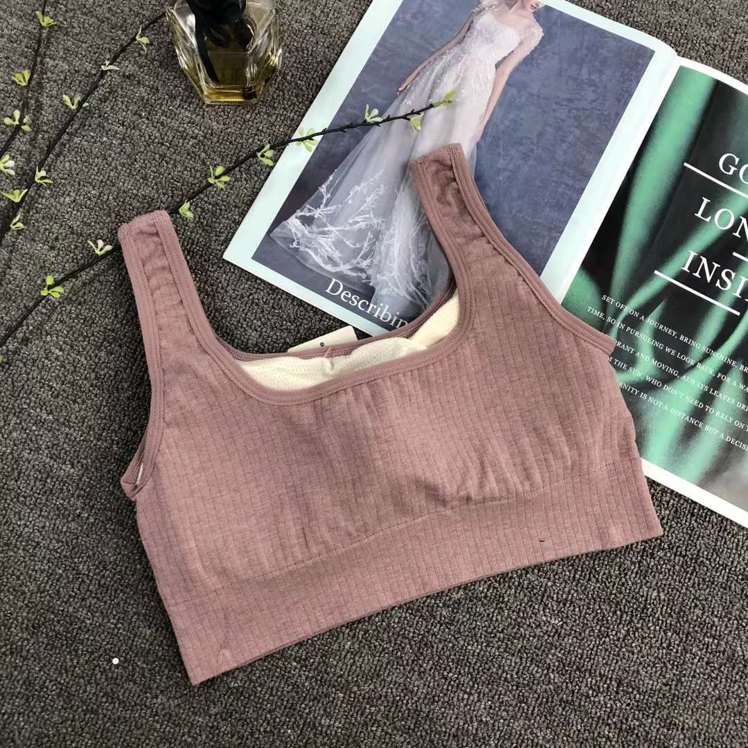 Nueva inconsútil alto elástico belleza de alta calidad las mujeres chaleco inalámbrico yoga sujetador ropa interior deportiva al por mayor