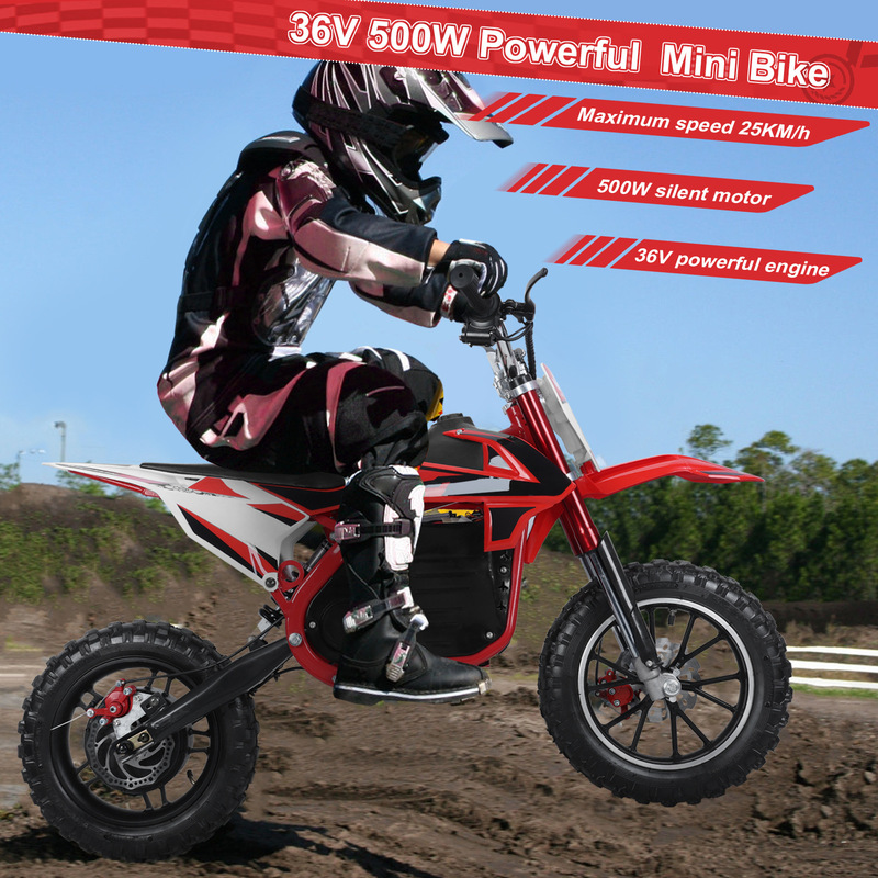 Foreign Trade Cross-Border Dirtbike Kidsren's Sports Mountain Racing Car Light and Small Kidsren's 36V Electric Off-Road Motorcycle