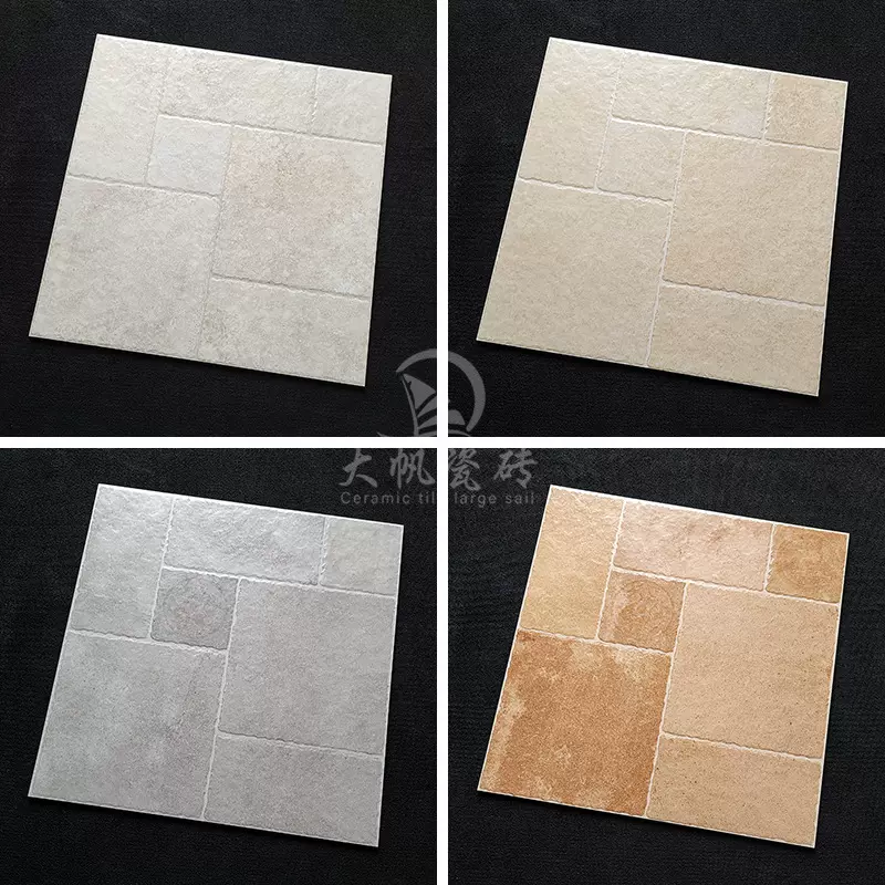 别墅花园户外防滑地砖西班牙复古露台庭院阳台瓷砖民宿地面仿古砖