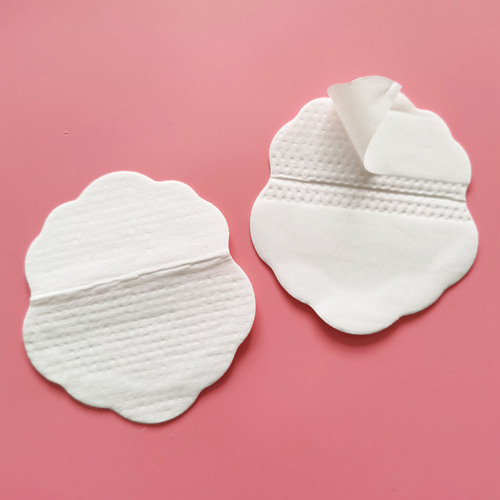 Wholesale plum-shaped underarm sweat-absorbing patches, effective sweat-stopping pads, 2-piece pack