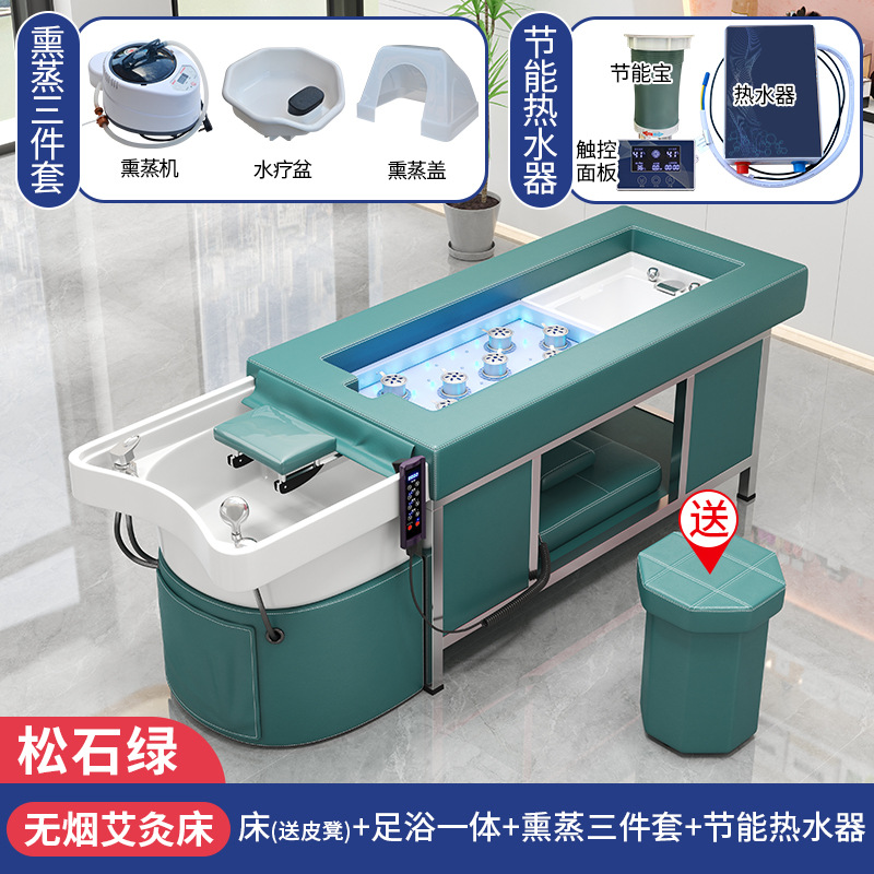 Verde turquesa + calentador de agua + Fumigación