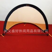 休闲可折叠足球门便捷式足球网纤维杆足球网室外儿童玩具自动弹开