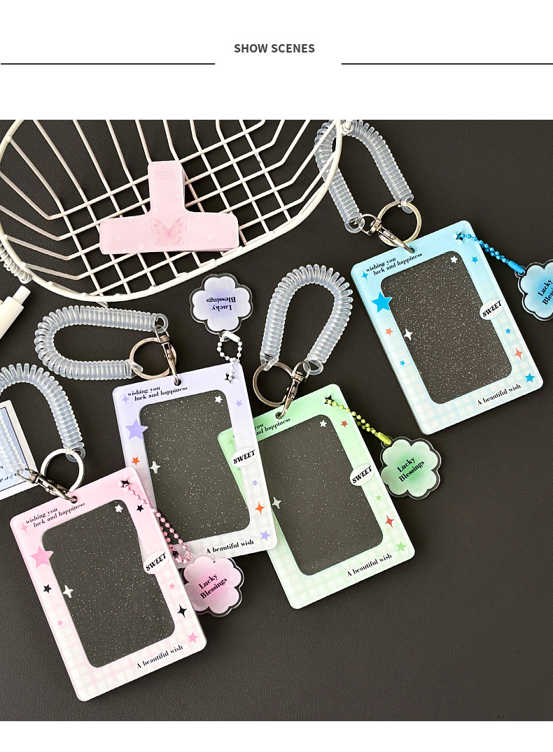 Letter Arylic Card Holders display picture 1