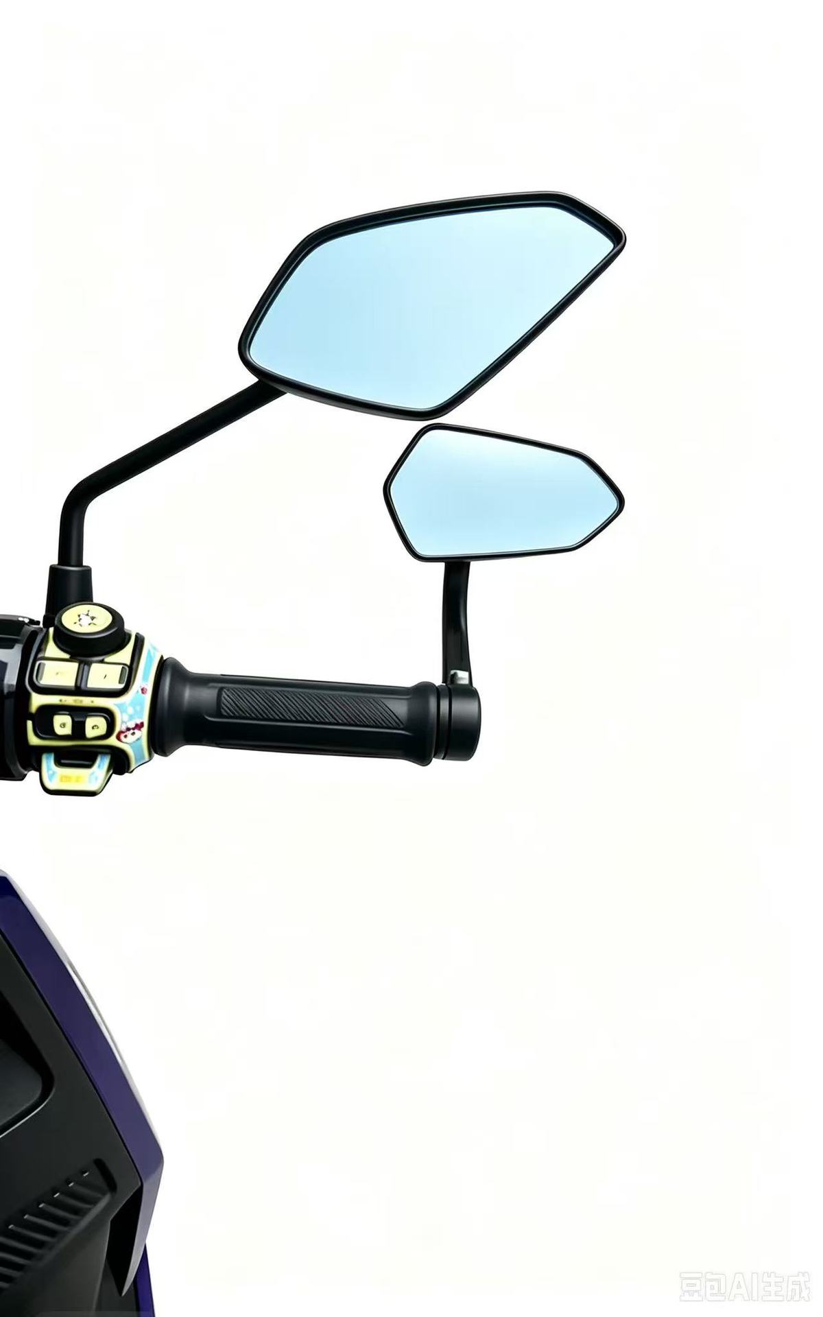 Suitable for No.9 Maverick universal handlebar mirrors, modified mirrors, universal electric vehicle and motorcycle Bafangte rearview mirrors
