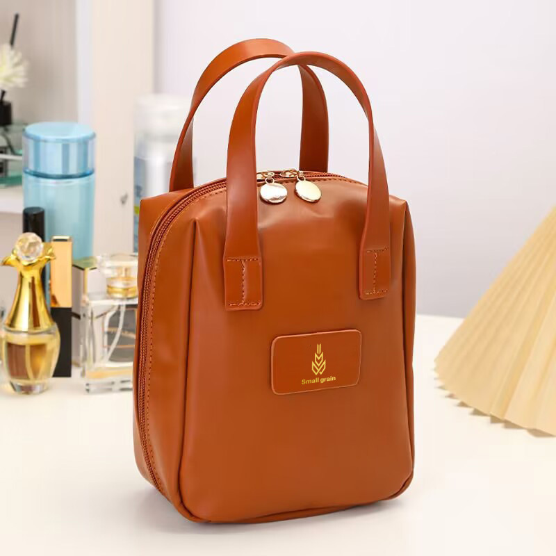 2024 Nueva bolsa de cosméticos engrosada bolsa de almacenamiento portátil de alta apariencia bolsa de lavado multifuncional portátil diaria