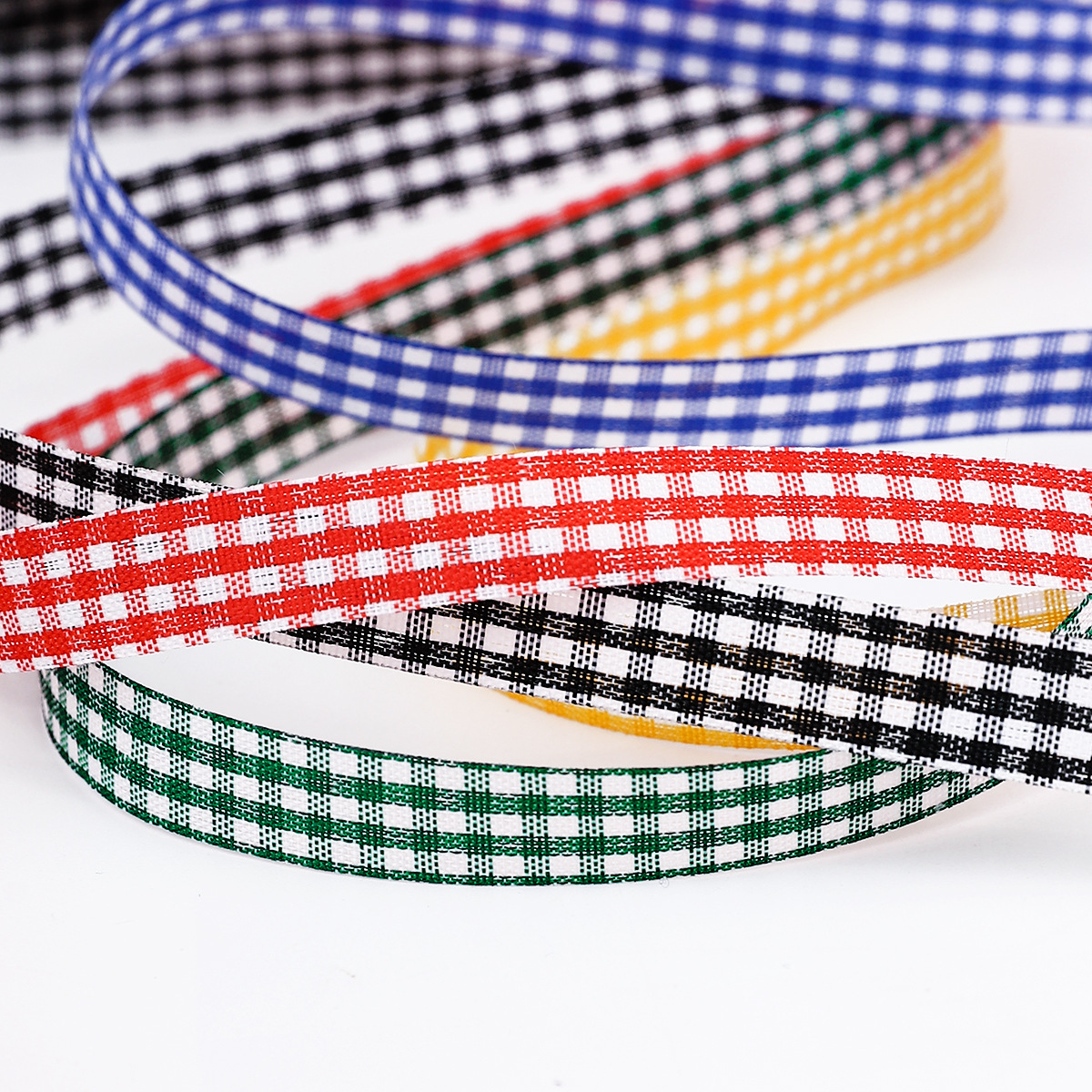 1cm wide pastoral style satin ribbon handmade DIY hair accessories ribbon flower gift box packaging ribbon bow ribbon