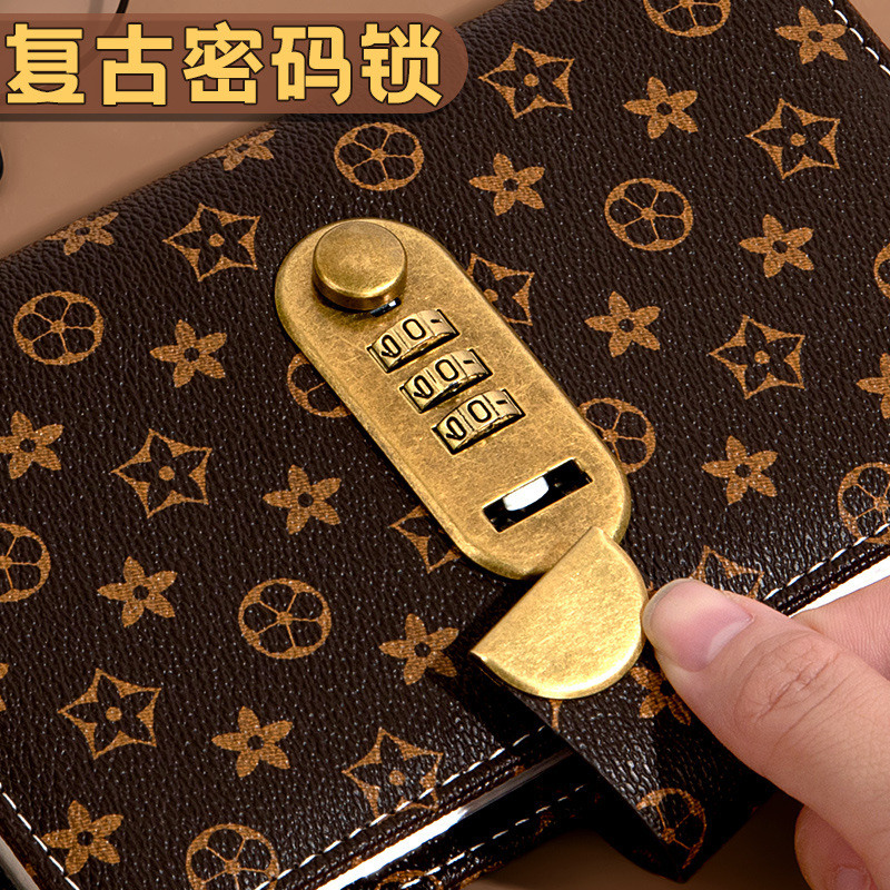 Cerradura de contraseña de computadora portátil al por mayor de fábrica cerradura de Apple para equipaje cerradura de hardware retro cerradura de contraseña ovalada antirrobo en stock