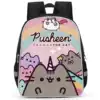 Pusheen13 inch double layer black-01