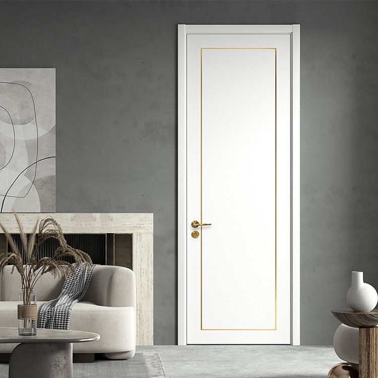 Manufacturer Solid Wood Door Bedroom Door Interior Door Solid Wood Composite Paint Door Solid Wood Door Bedroom Door Simple Door Set Door