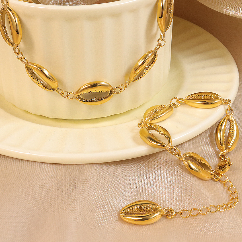 304 Stainless Steel Gold Plated Simple Style Classic Style Plating Constellation Bracelets Necklace display picture 1