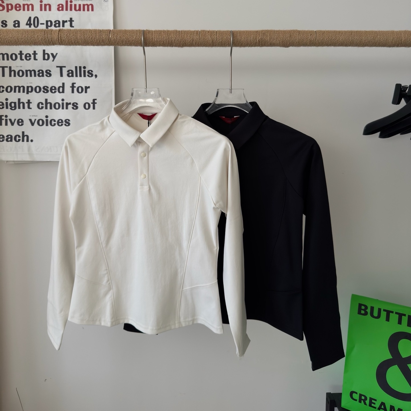 Women's long-sleeved T-shirt with a collar, suitable for spring and autumn, in solid colors, breathable, slim-fit, casual sportswear, simple and versatile basic top