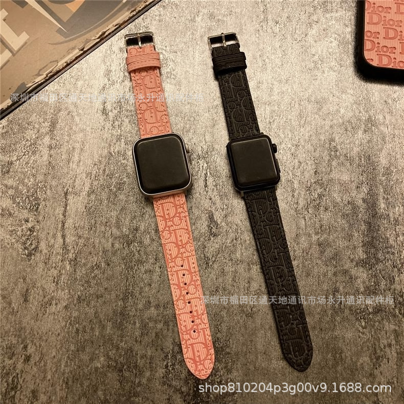 Luxury Trendy Presbyopic Big-Name Watch Strap Suitable for Iwatchs8/S9/S10 Watch Strap Apple Watch Strap 38Mm/45Mm