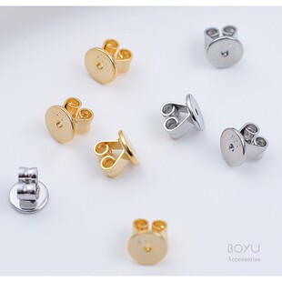S925 Sterling Silver Round Ear Plug Wholesale Hypoallergenic Fashion Temperament Simple Ear Plug Ear Silver Jewelry Earrings Accessories
