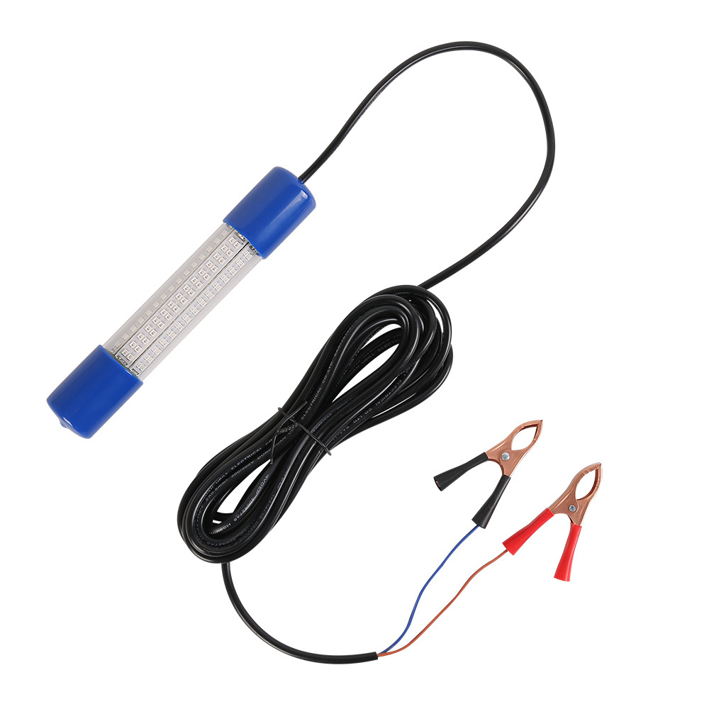Nuevo LED de alta potencia 30W50W Luz de seis lados emisora de luz trampa de peces 12V24V luz subacuática Luz de pesca de hielo