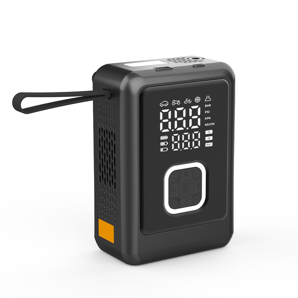 New 25mm Cylinder Quick Car Inflator Jump Starter Portable Compressor Emergency Tool