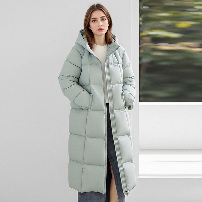 双11极寒羽绒服女2025年长款过膝宽松加厚男女同款外套新品