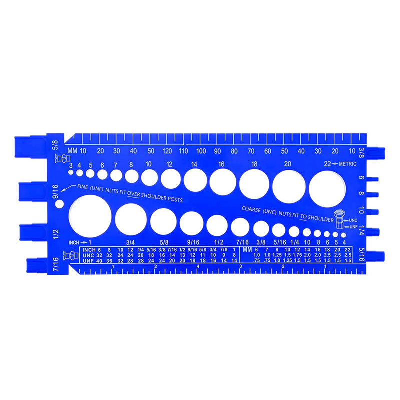 플라스틱 나사 게이지(파란색)