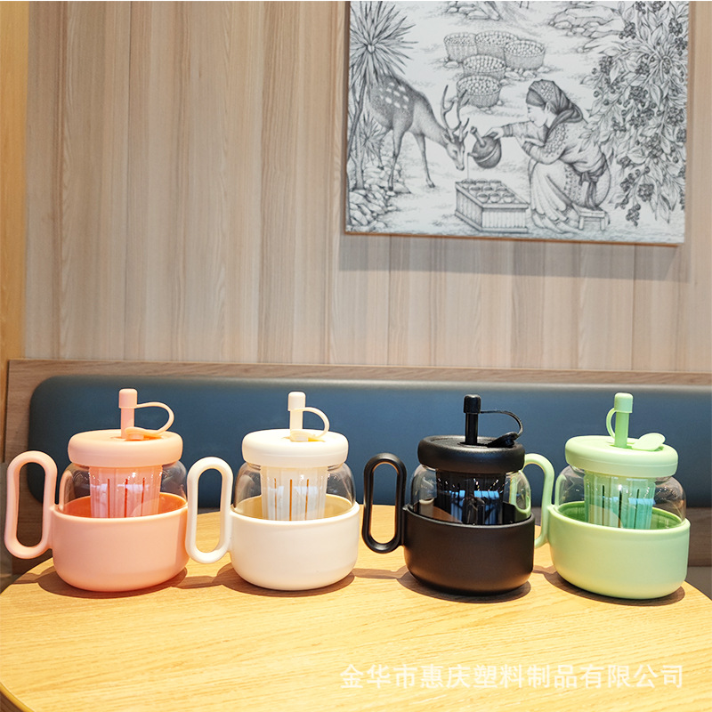 High-valor facial palos lindos mangos de alumno para hombres y mujeres tazas de vientre para casa de té de agua de separación de tazas de vidrio