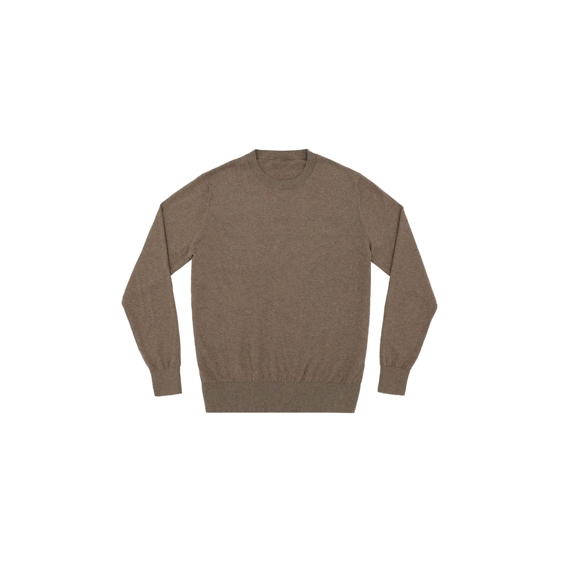 Cross-border hombre cuello redondo suéter de lana otoño invierno estilo viejo dinero hombre jersey de punto suéter leggings