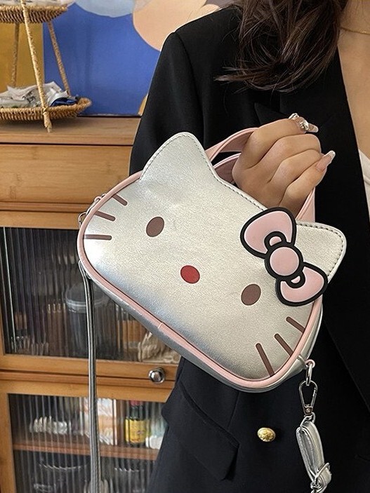 HelloKitty可爱卡通斜挎包2025新款小众设计手提包零钱包少女背包|undefined