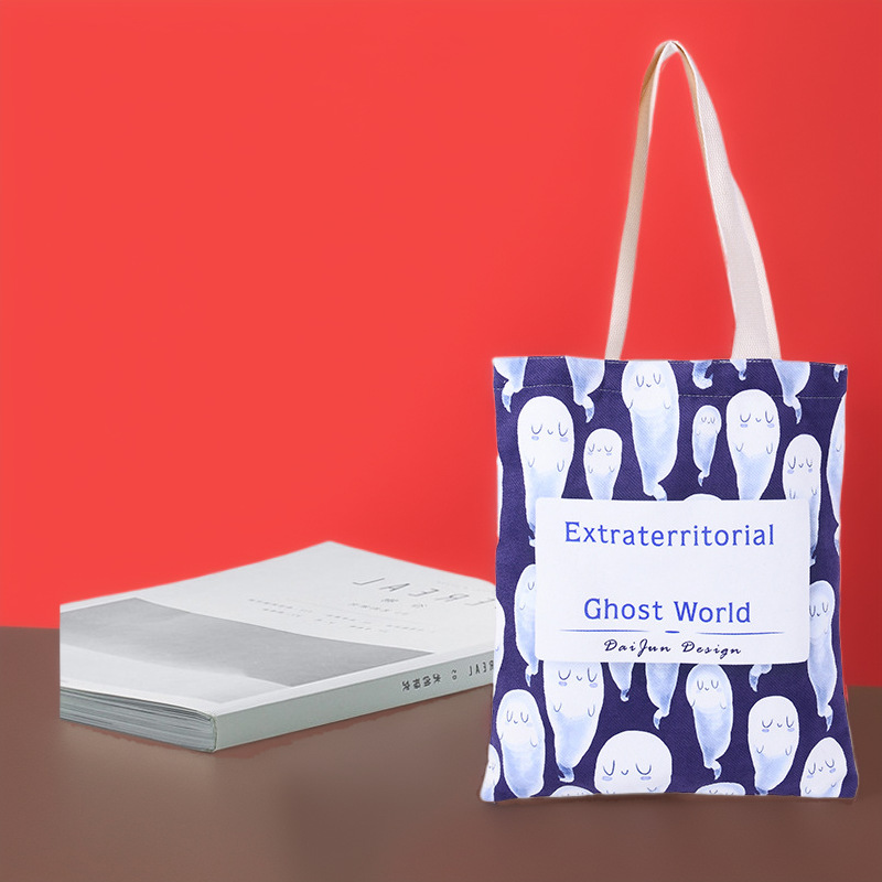 源头工厂帆布包宣传广告购物袋束口收纳包女印logo