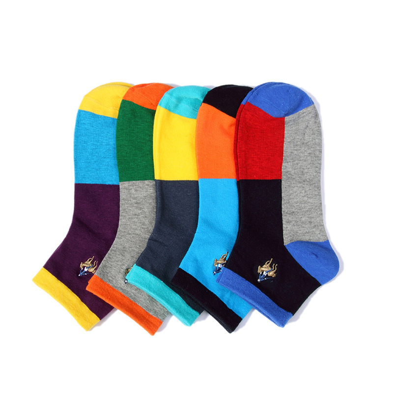 Jadely Paul/Jiadeli Paul Socks Men's Short-Tube Sports Socks Spring, Summer and Autumn Anti-Odor Cotton Socks