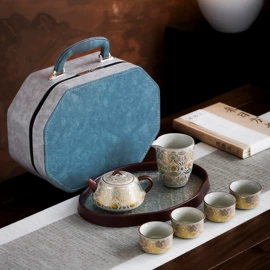 茶具套装;旅行茶具;茶杯