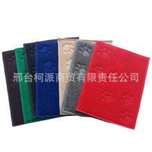 pvc拉丝宠物垫长方形小号猫砂垫猫狗蹭脚垫塑料垫子宠物进食垫