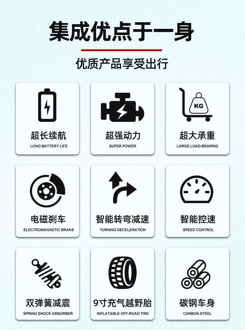 Installation-Free Four-Wheeled Electric Scooter for the Elderly, Foldable, Suitable for Adults Aged 60 to 70, Small and Dual-Purpose for Leisure Use
